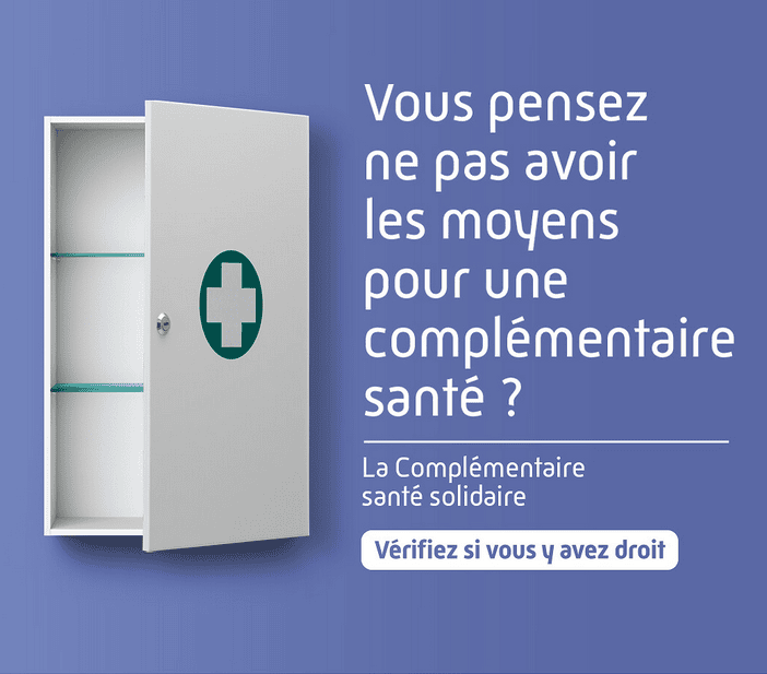 Affiche Complémentaire Santé Solidaire A3