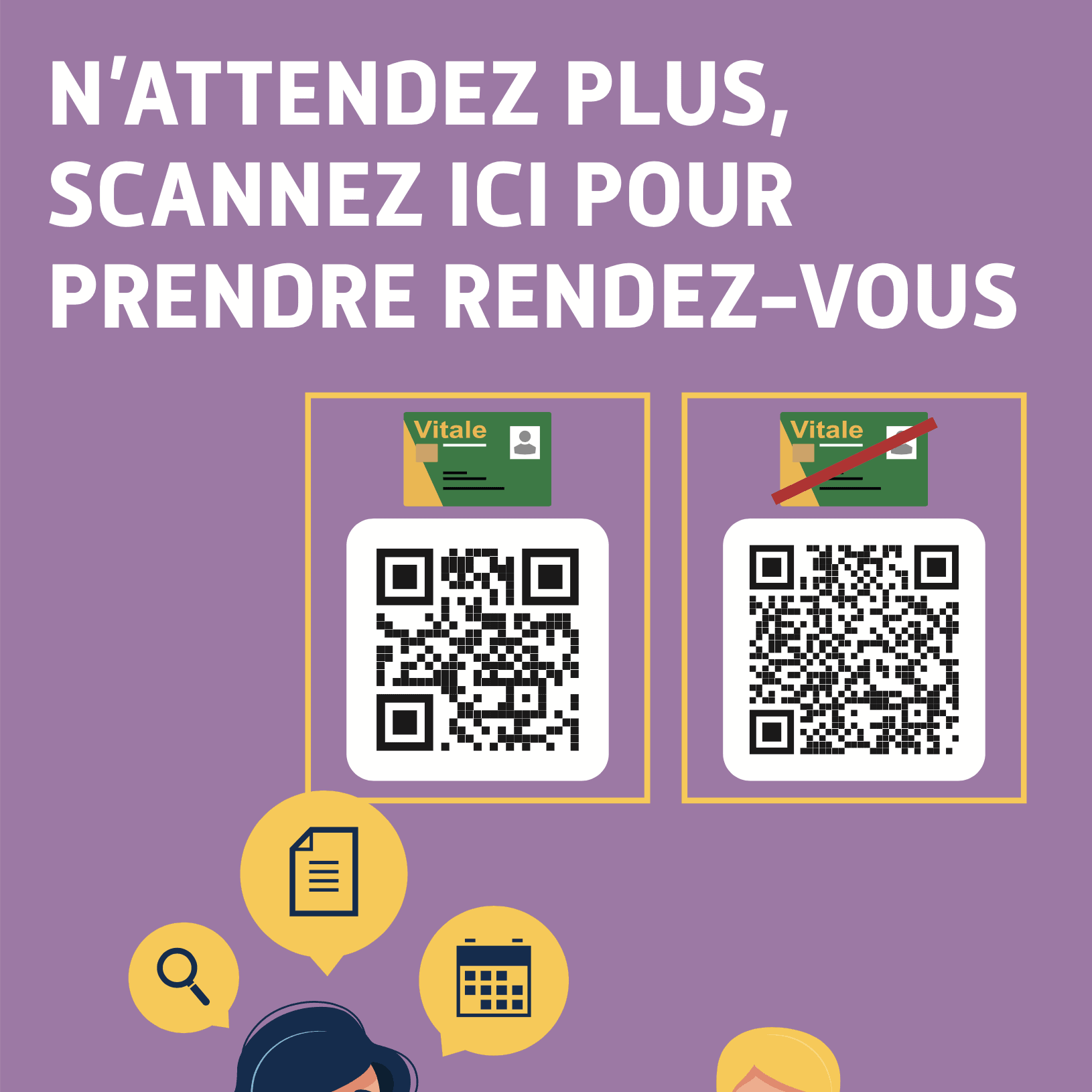 Flyer – Accueil sur rendez-vous