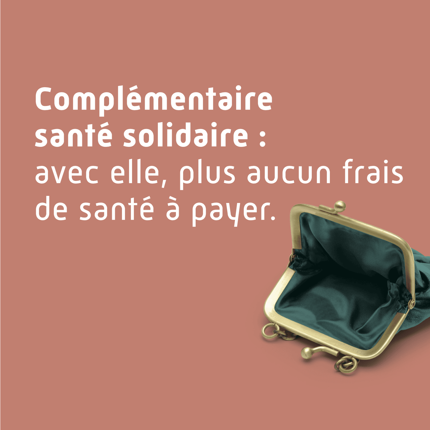 Affiche Complémentaire Santé Solidaire A3