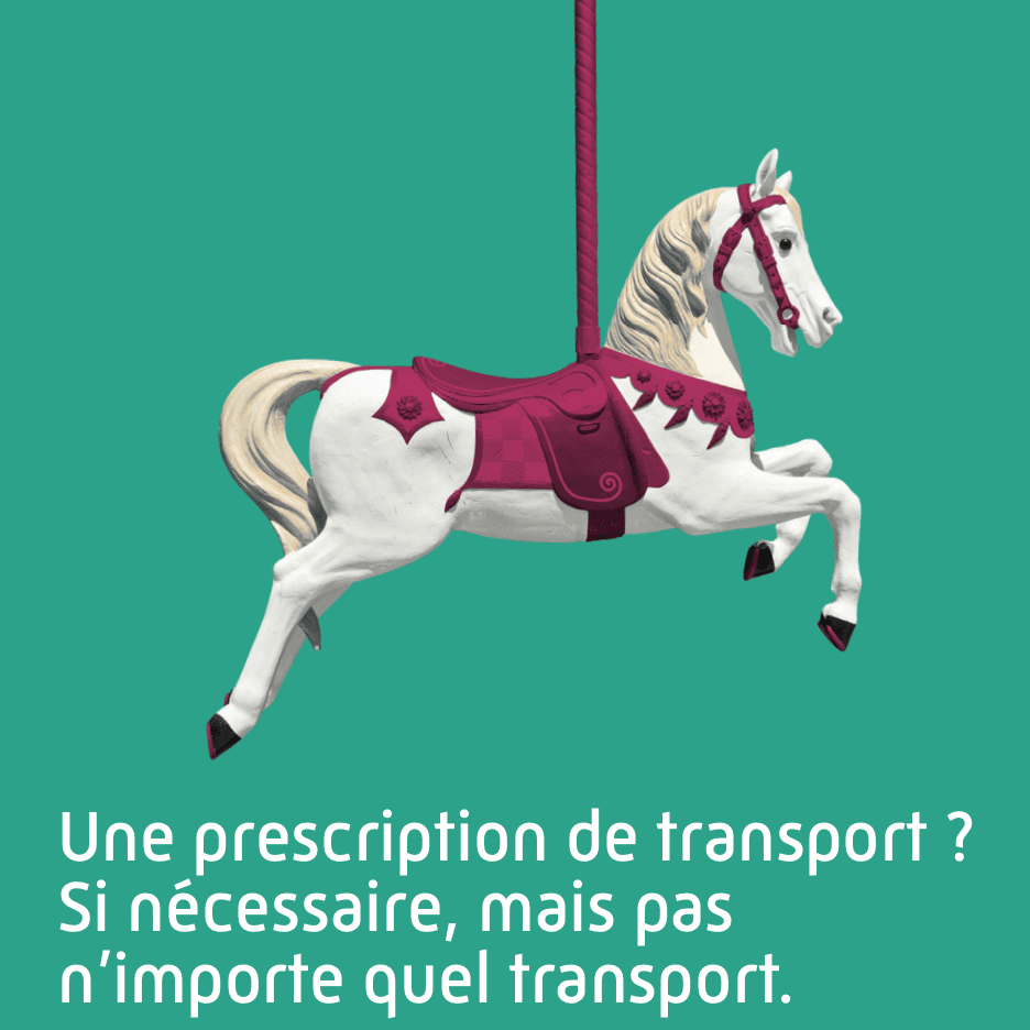 Affiches Prescription médicale de transport
