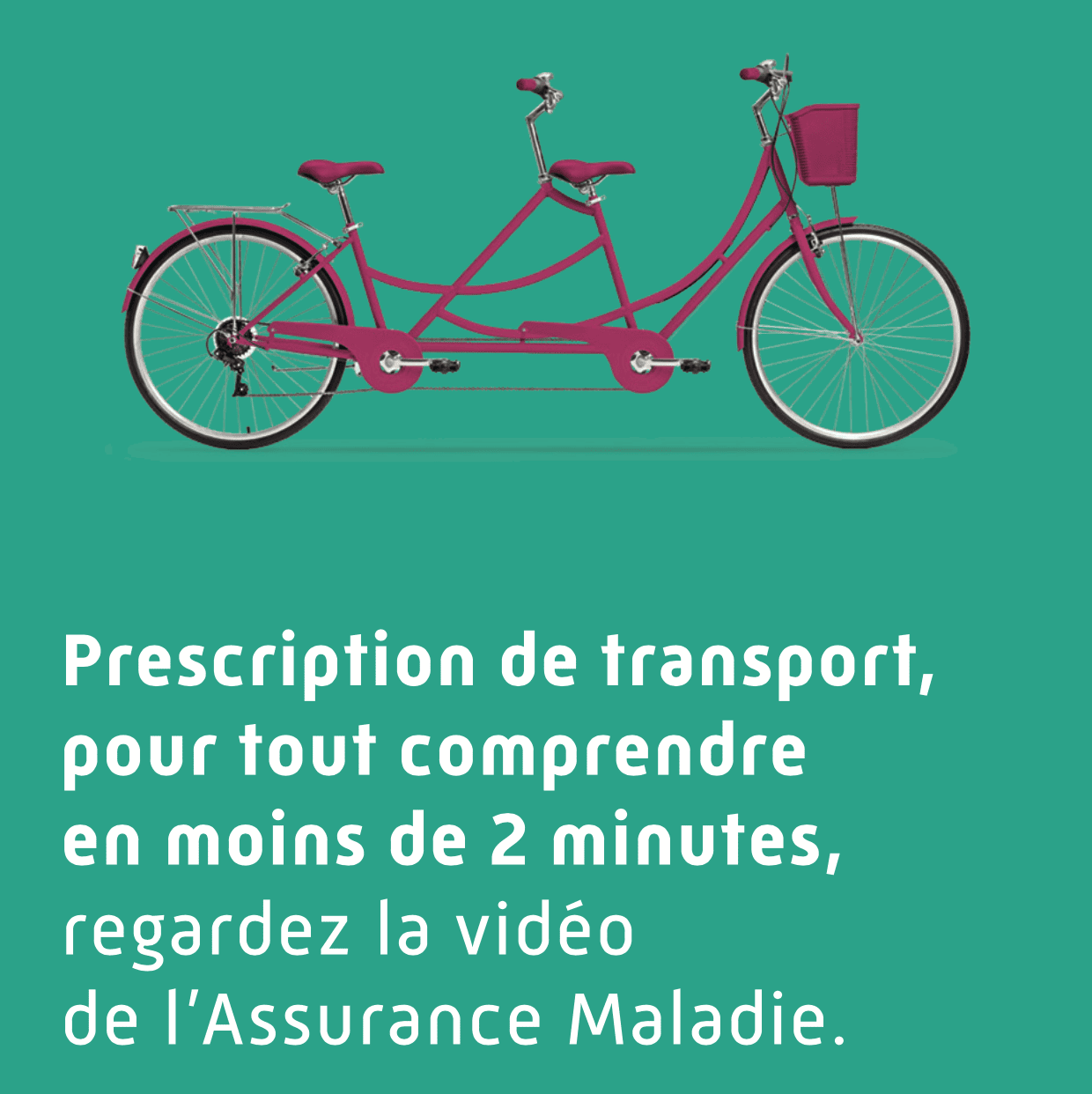 Flyer Prescription médicale transport