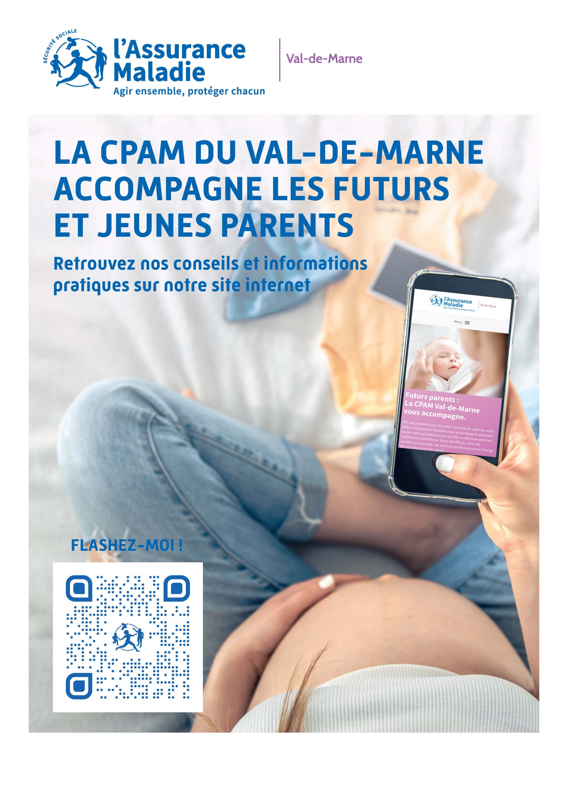 Affiche A3 Site périnatalité