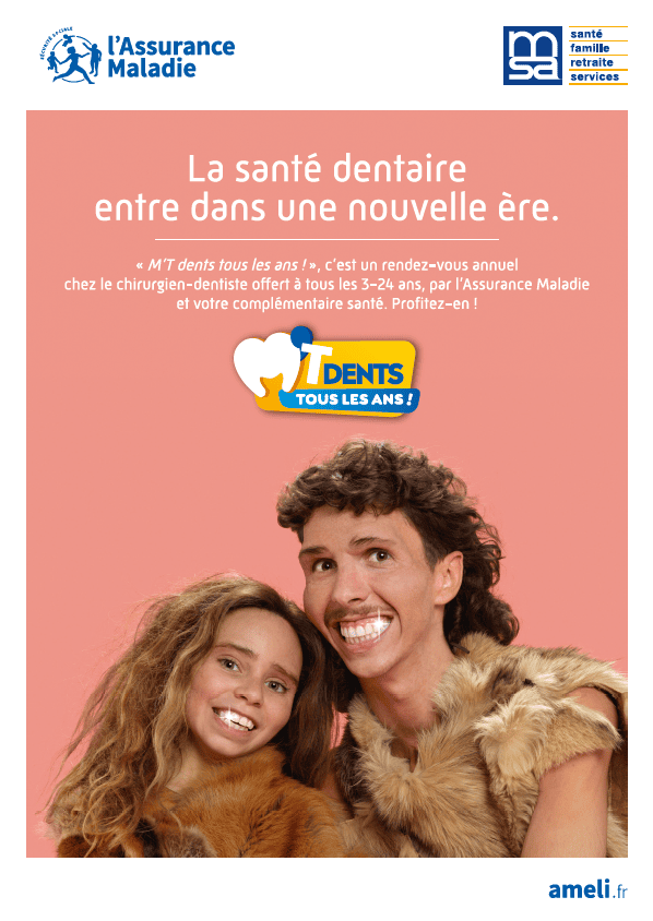 Affiche A3 M’T dents tous les ans