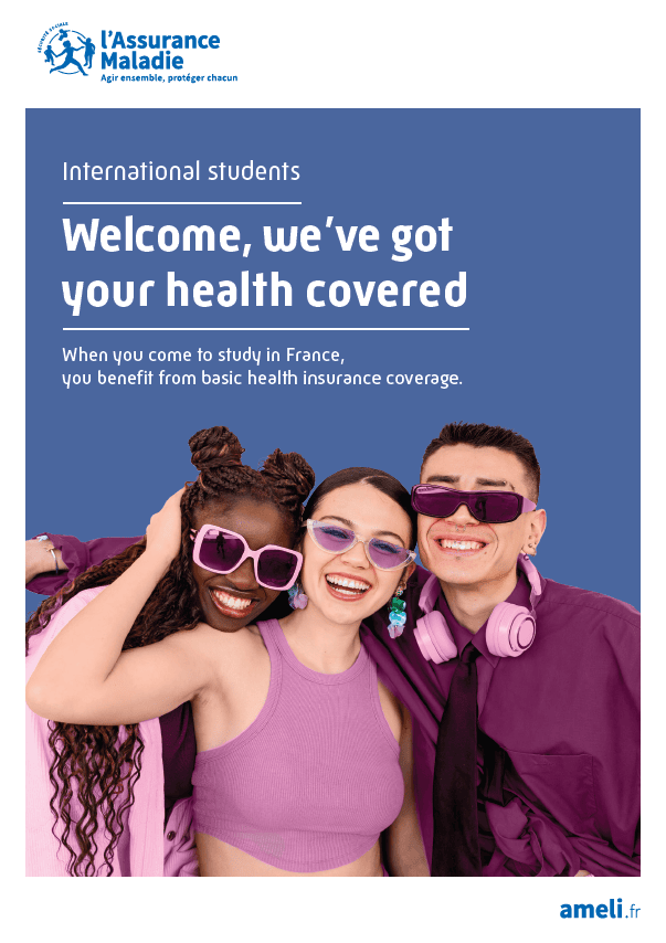 Flyer A5 étudiants internationaux – anglais