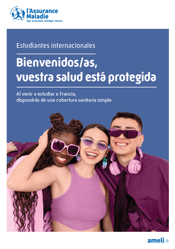 Flyer A5 étudiants internationaux – espagnol